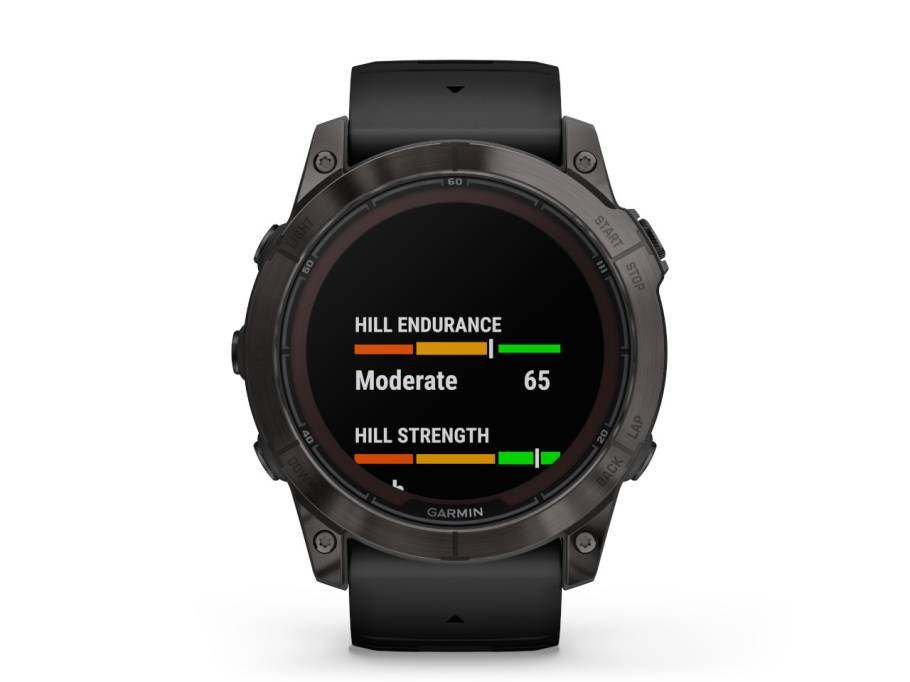 fenix 7X Pro Sapphire Solar Titan carbongrau beschichtet 51 mm Kautschukband schwarz
