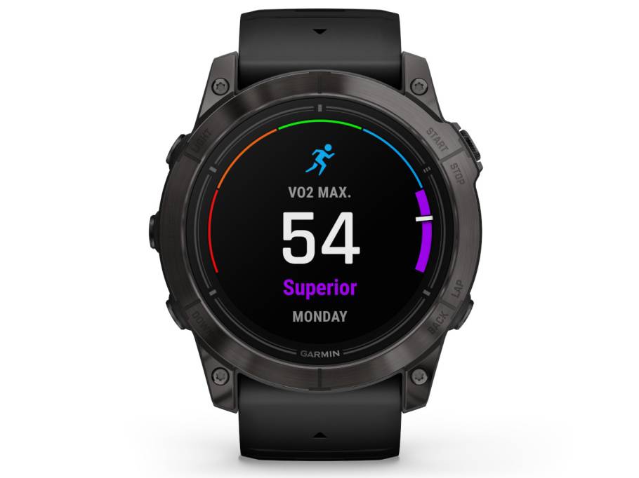   epix Pro Sapphire Titan carbongrau beschichtet 51 mm Kautschukband schwarz