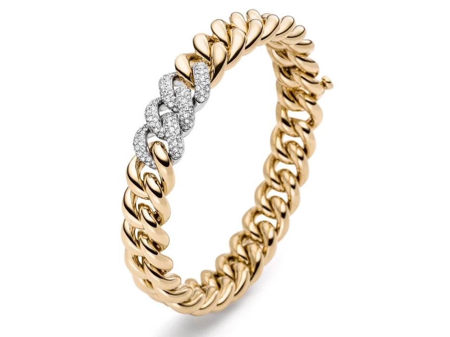 Altesse Armband Roségold 12mm Pavé