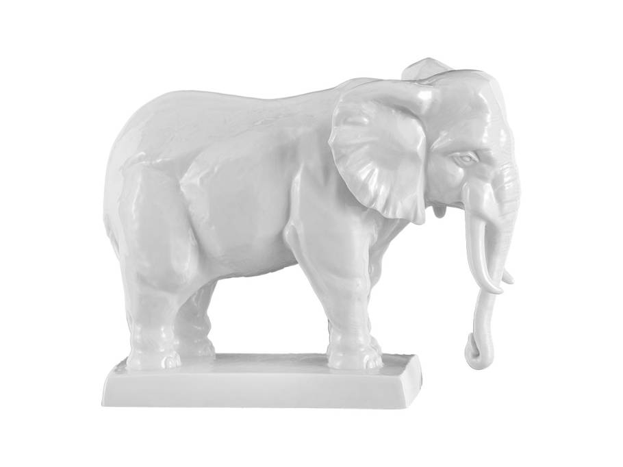 Figur Elefant weiß