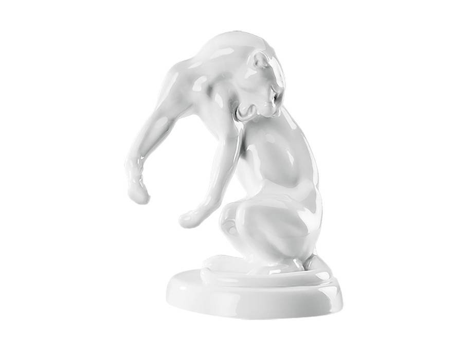 Figur Panther weiß