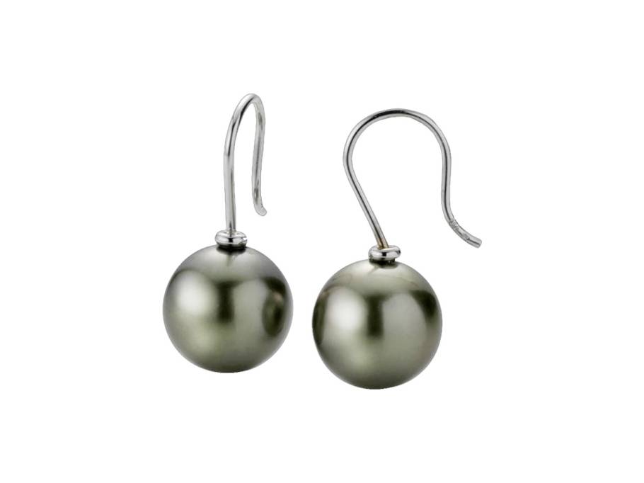 Young Basics Ohrhänger Weißgold mit Tahiti-Zuchtperle