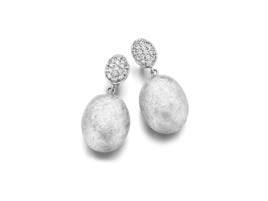 Dancing in the Rain Elite Ohrhänger Weißgold 0,36 ct