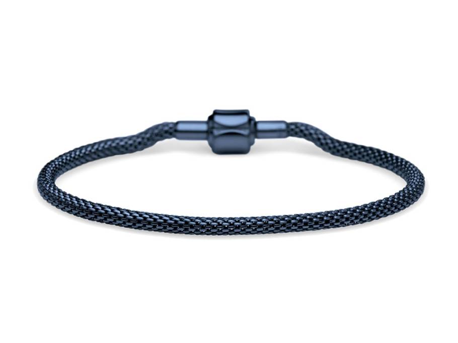 Arctic Symphony Armband Edelstahl blau