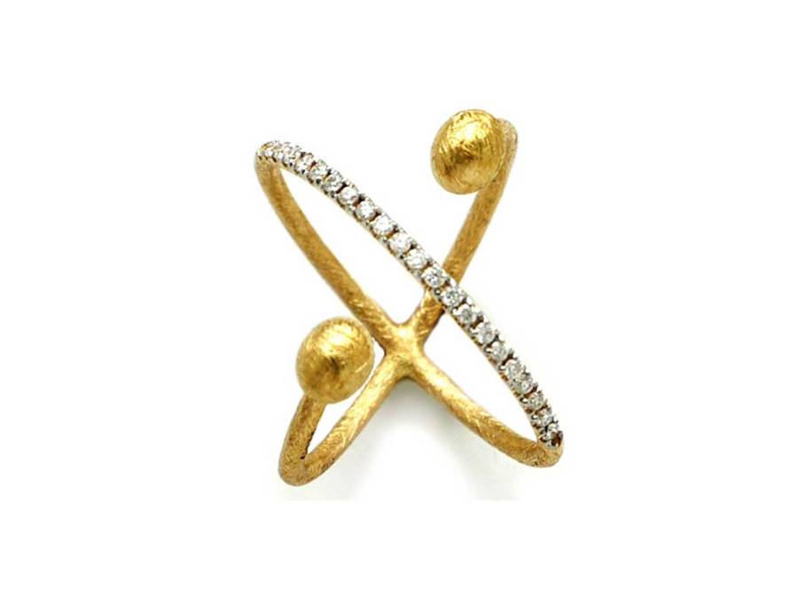 Dancing in the Rain Elite Ring Gelbgold 0,17 ct