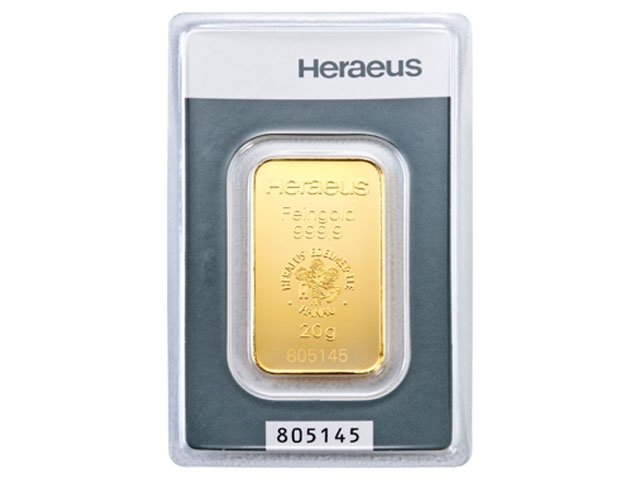 Goldbarren 20 Gramm