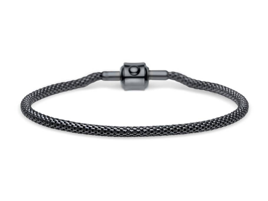 Arctic Symphony Armband Edelstahl schwarz