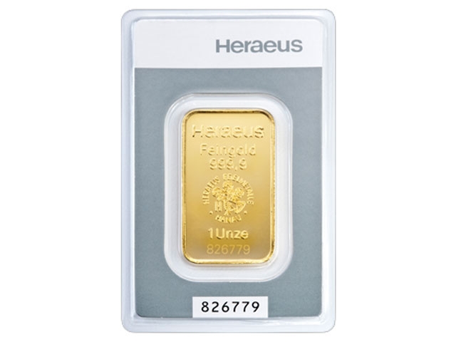 Goldbarren 31,1 Gramm