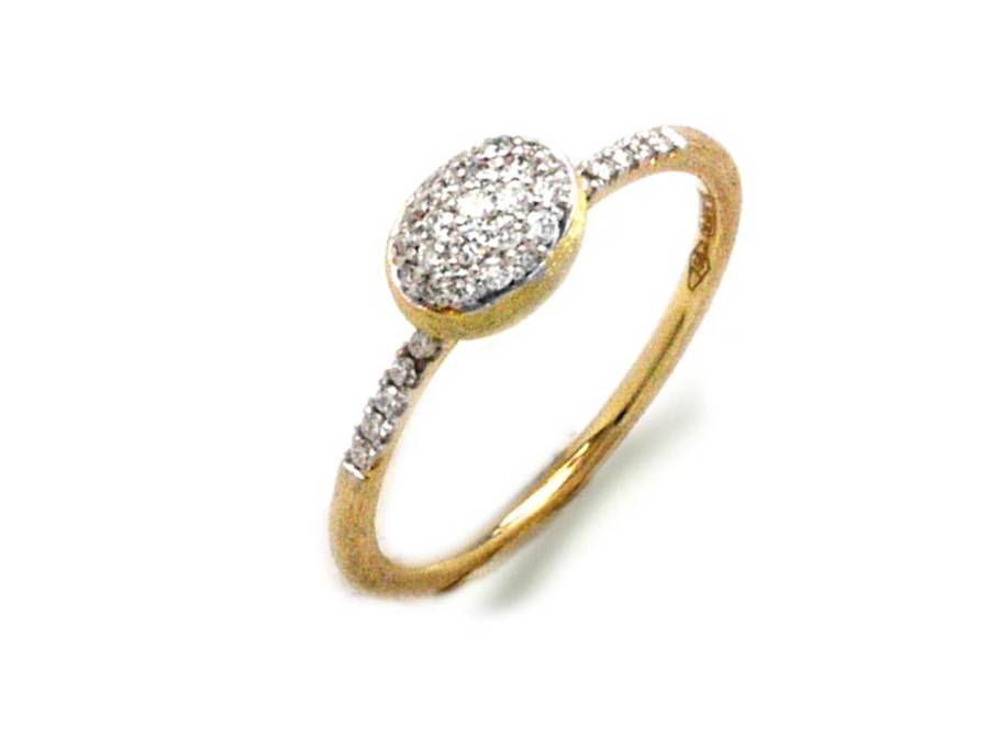 Dancing in the Rain Elite Ring Gelbgold 0,22 ct