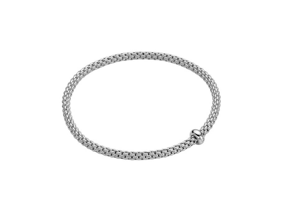  Prima Flex'It Armband Weißgold mit 1 Brillant flexibel