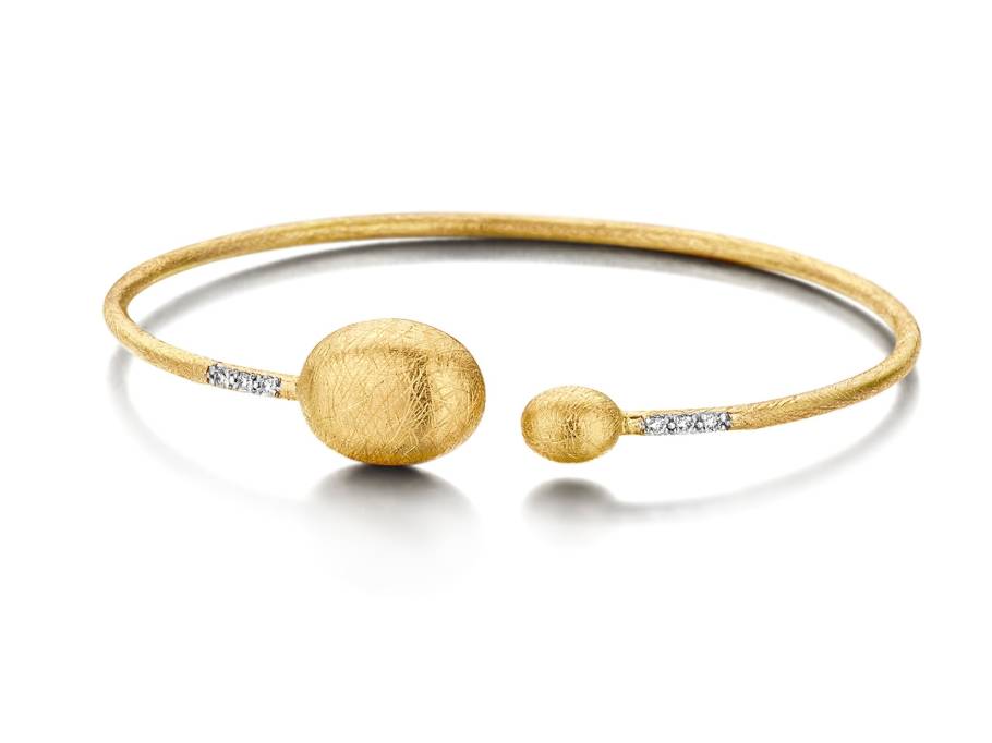 Dancing in the Rain Elite Armreif Gelbgold