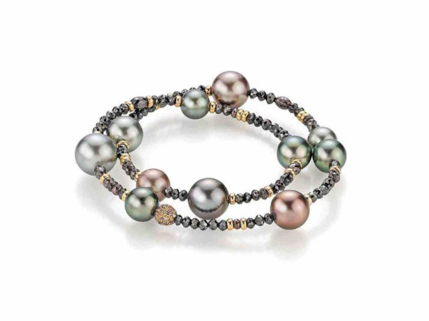 Castaway Armband Rosegold mit Tahitiperlen