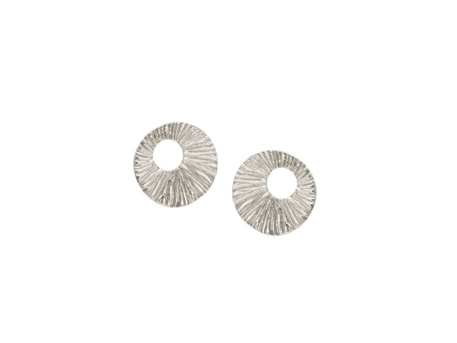 Traumfänger Ohrstecker Klein Silber
