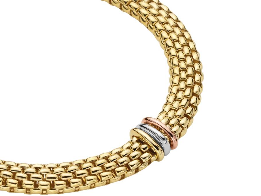 Panorama Collier Gelbgold