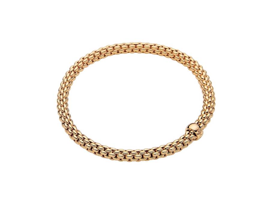 FlexIt Solo Armband  1  Ronde Gelbgold