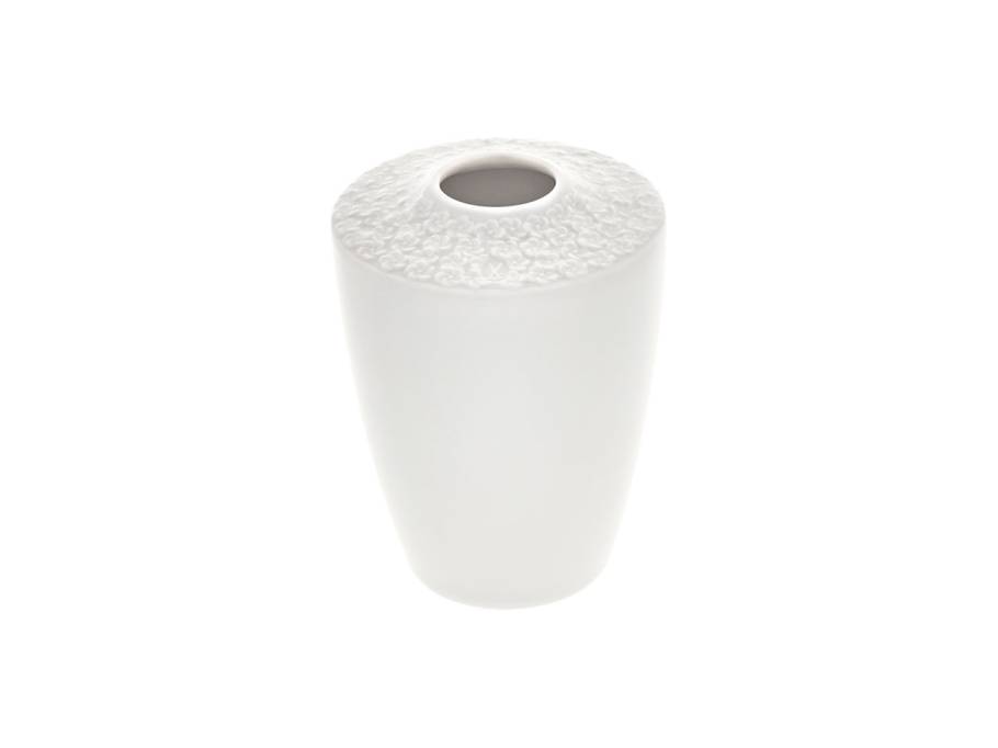 Vase Royal Blossom weiß 10 cm