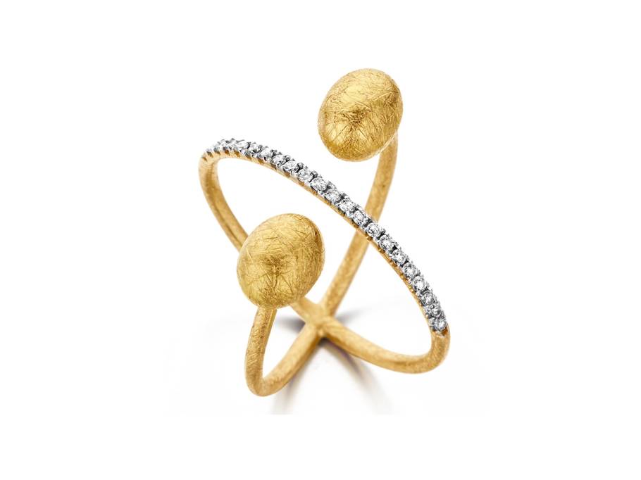 Dancing in the Rain Elite Ring Gelbgold 0,17 ct