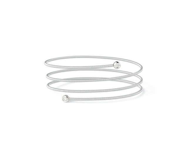 Ivy Armreif mit Brillanten in Weißgold