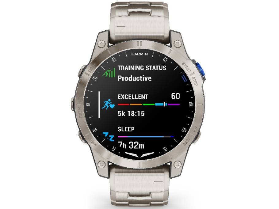  quatix D2™ Mach 1 Titan 47 mm Titanband