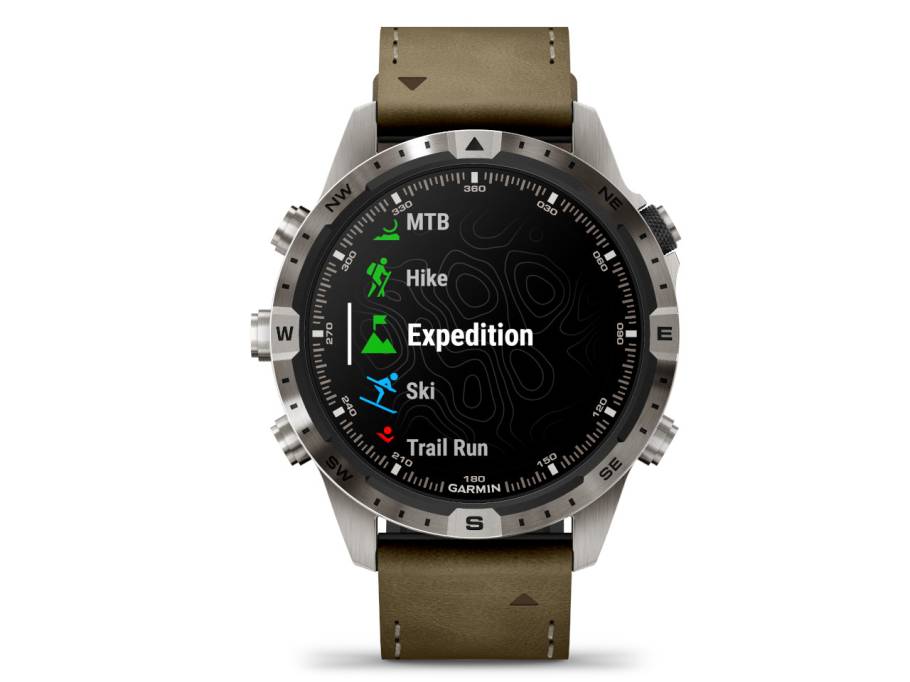    MARQ Adventurer Gen 2 digital Titan 46 mm Lederband braun