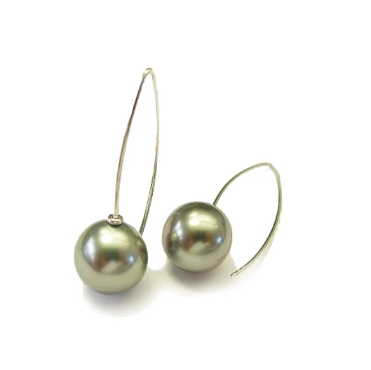 H2O Ohrschmuck mit Tahitiperlen