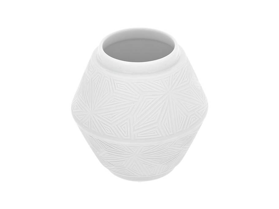 Vase Vitruv weiß 16,5 cm