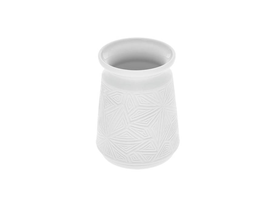 Vase Vitruv weiß 11,5 cm zylindrisch