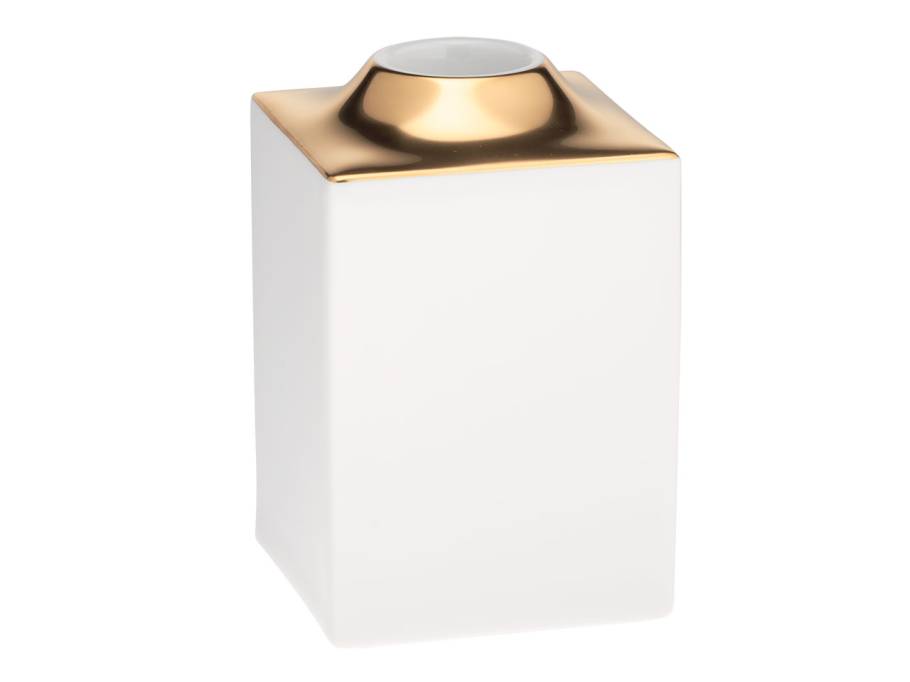 Kerzenhalter Cosmopolitan rechteckig 8,5 cm Gold