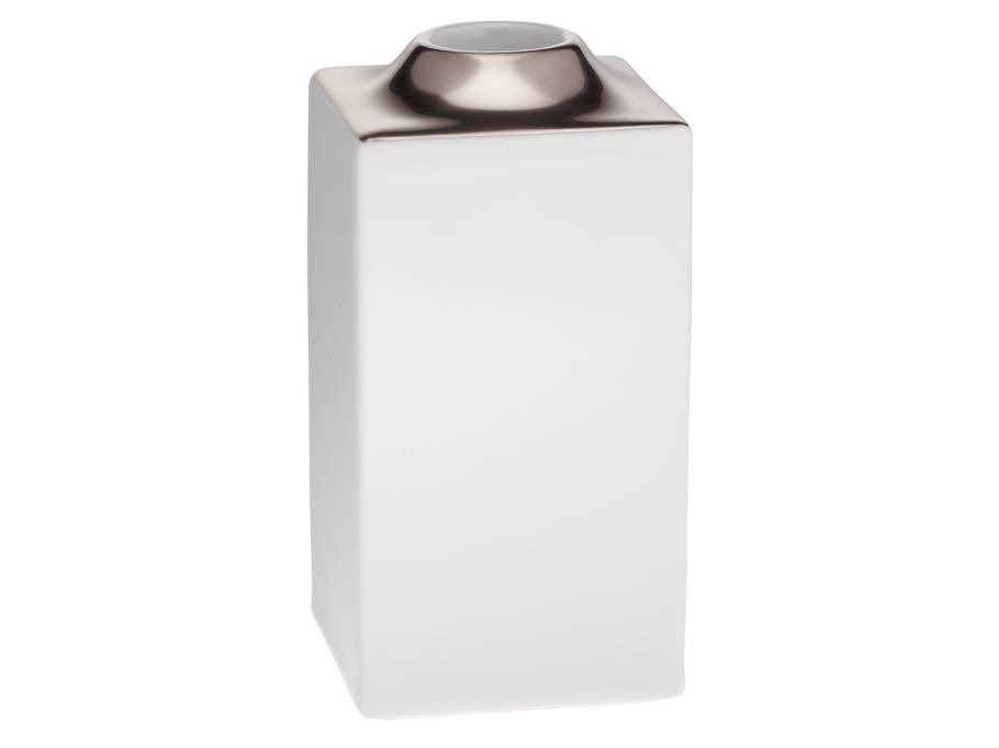 Kerzenhalter Cosmopolitan rechteckig 11 cm Platin