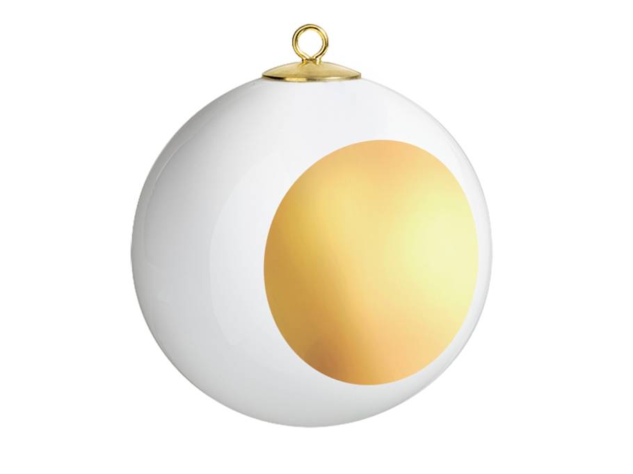 Baumschmuck Goldpunkt Kugel