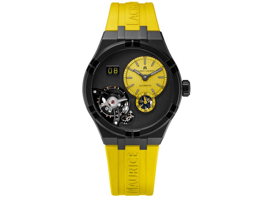 Aikon   Master Grand Date Automatik Technicolour Yellow