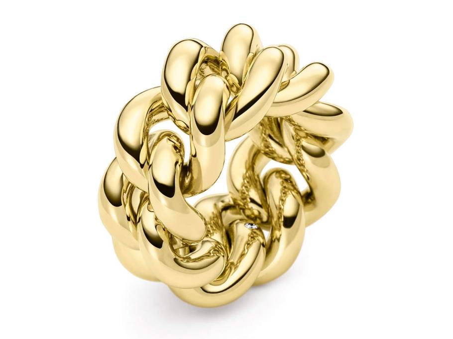Altesse Ring Gelbgold 14mm
