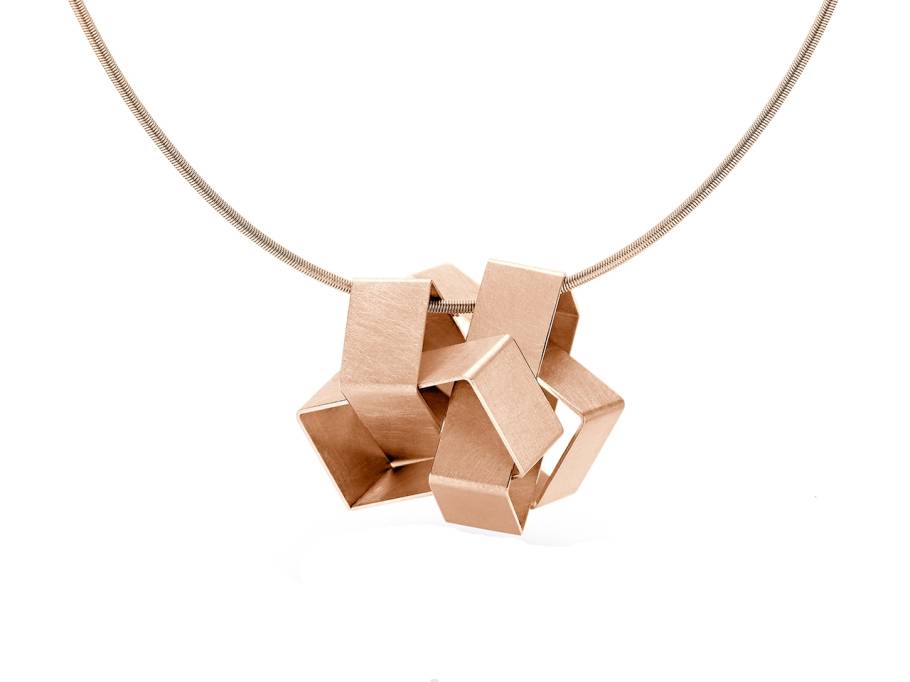 Cube 20mm Fine Rose