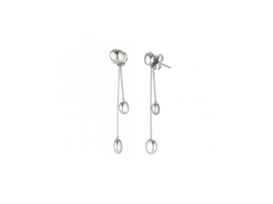 Armillas Acqua Ohrhänger Weißgold 4,5cm