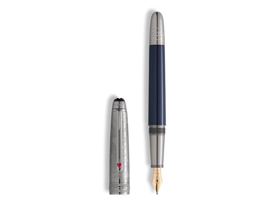 Around the World in 80 Days - Year 3 Doué Classique Füllfederhalter dunkelblau