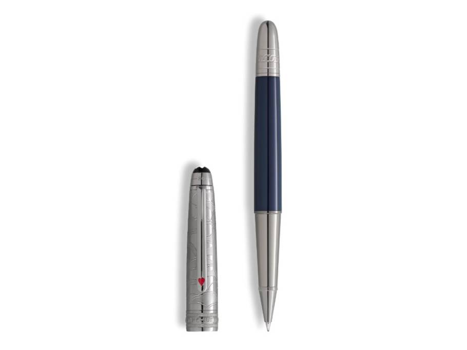 Around the World in 80 Days - Year 3 Doué Classique Rollerball dunkelblau