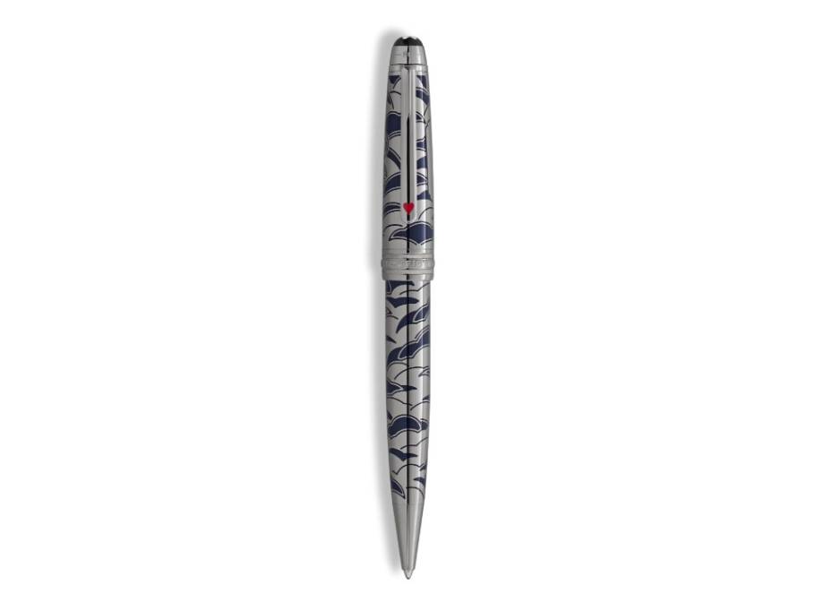 Around the World in 80 Days - Year 3 Solitaire Midsize Kugelschreiber silber-blau