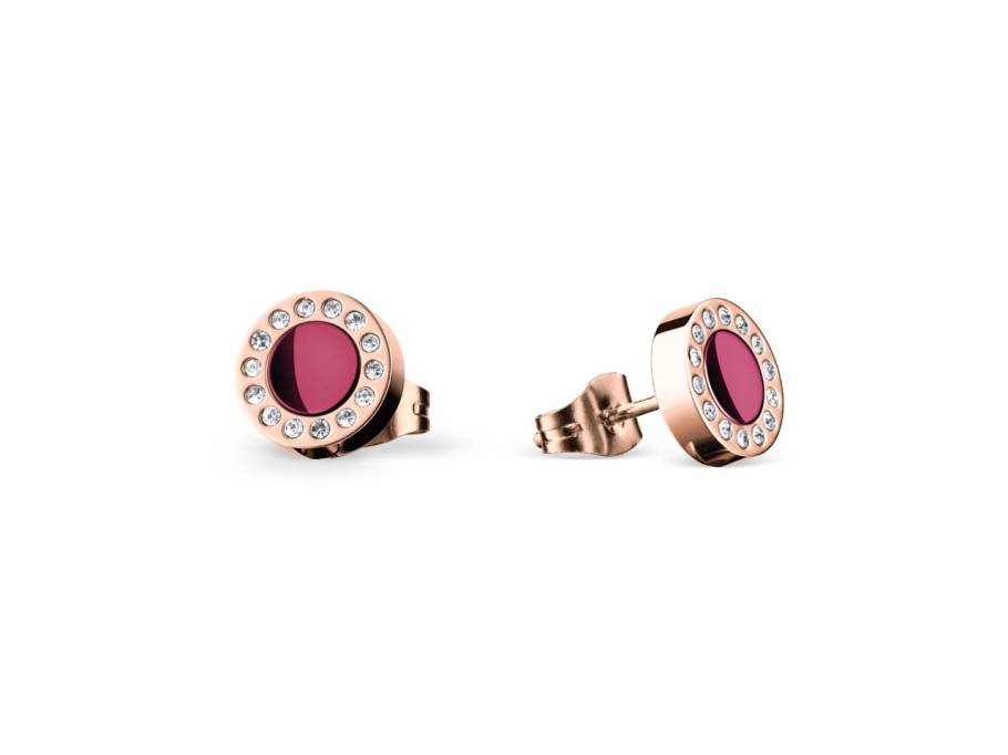 Arctic Symphony Ohrstecker Edelstahl rosegold