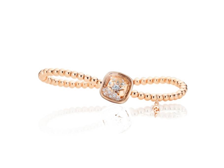 Billion Dreams Dancing Dreams Flessibile Armband Stern Roségold 156 Brillanten 1,00ct