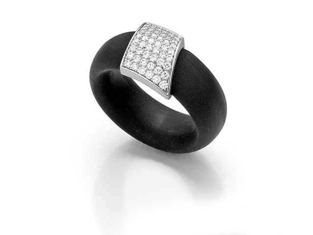   Ring Platin mit Brillanten