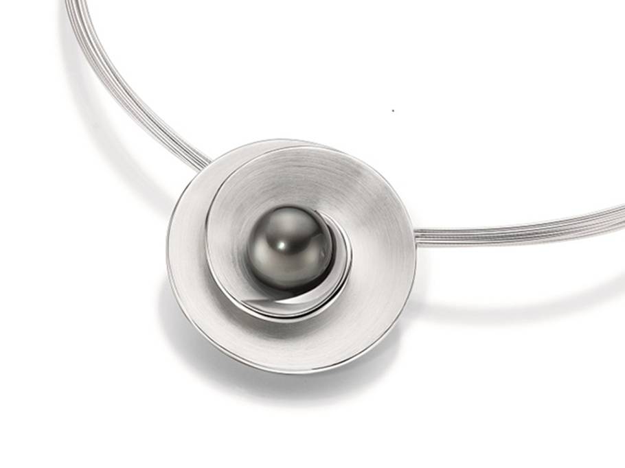 Anhänger Silber mit Zuchtperle