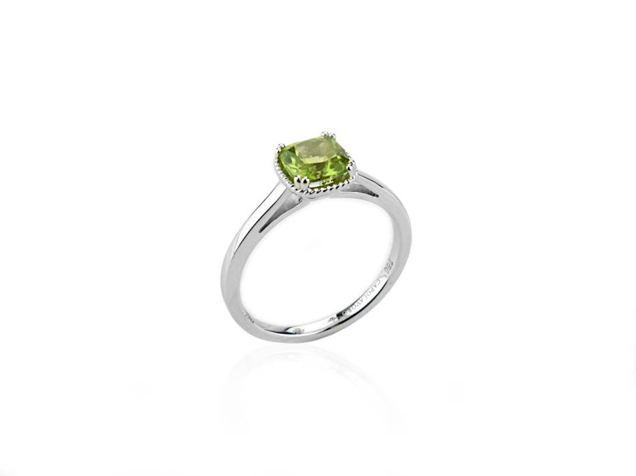 Amore Mio Ring Weißgold mit Peridot