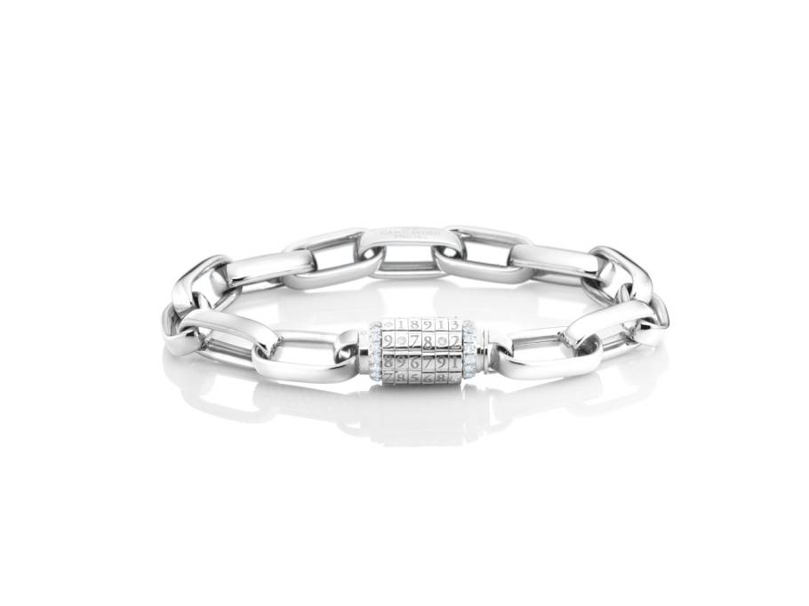 Love Lock 01 Armband Weißgold 17cm mit Brillanten 0,323ct