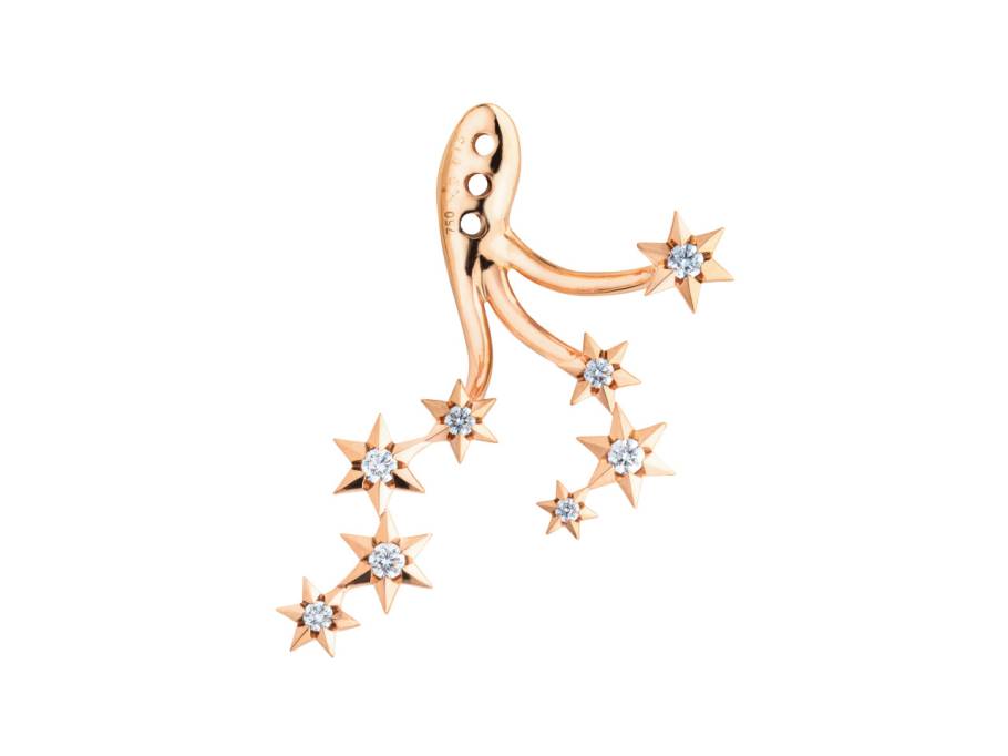 Starlet Einhänger Roségold mit Brillanten 0,130ct