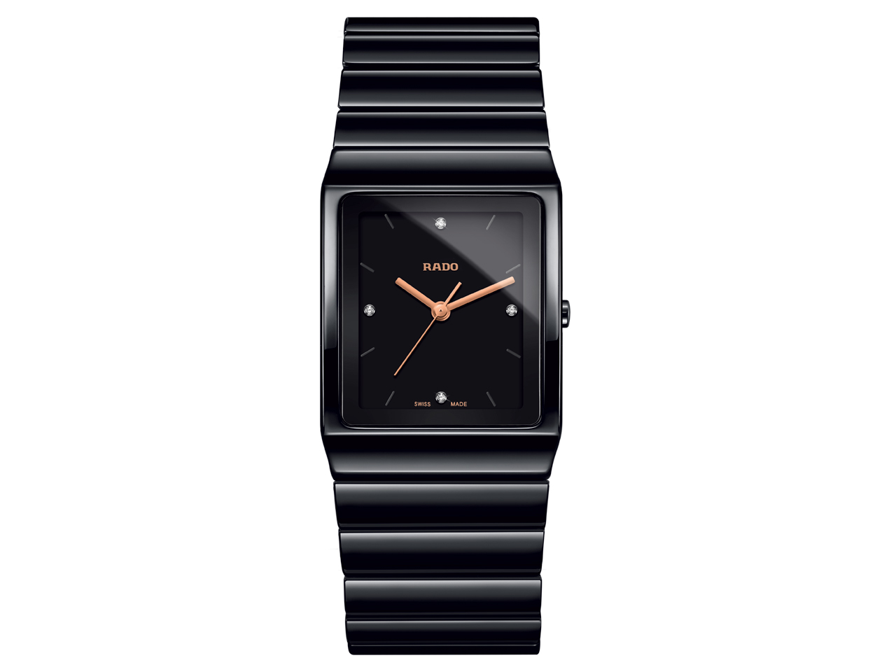 Ceramica Quarz schwarz Maxi rosegold Jubile