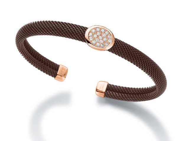 Creation Milanaise Brillanten oval Armreif