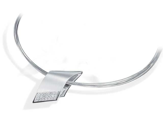 Art of Jewellery Anhänger Weißgold mit Brillanten 0,320ct