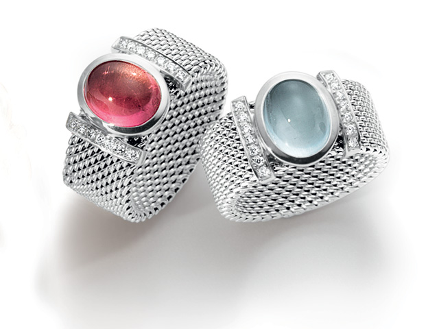 Creation Milanaise Ring Turmalin