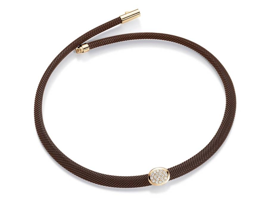 Creation Milanaise Brillanten oval Halsreif