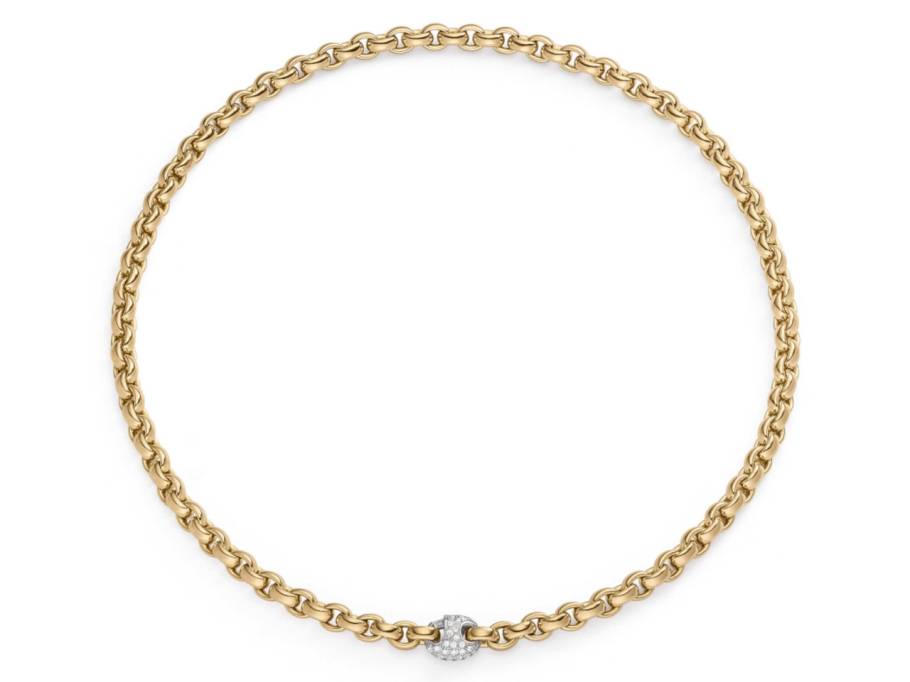 ChaCha Collier Roségold 6mm Pavé